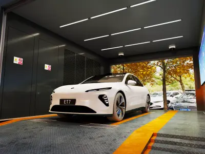  NIO-Power-Swap-Station-4-0-EV-Charging-Infrastructure- 3D model
