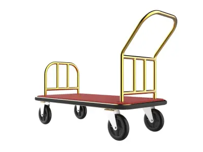 Hotel Trolley 04 3D model