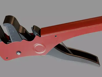 Wire Stripper Low-poly 3D model