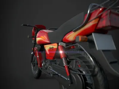 Hero Splendor 3D model