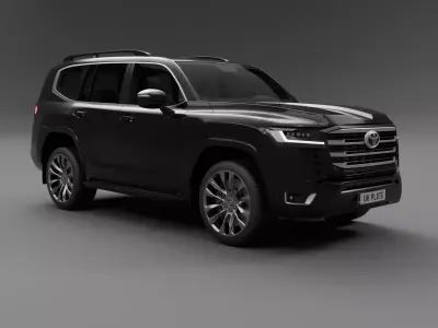 Toyota Land Cruiser 300 Free 3D model