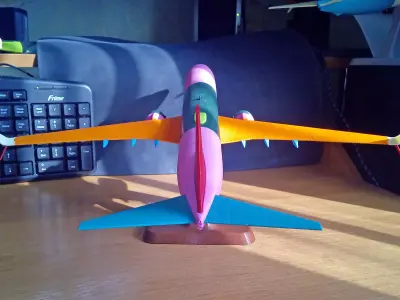 121114 Model kit Boeing 737-800 Split Scimitar Up 3D print model