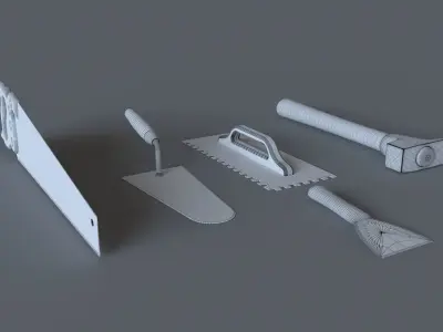 Hand Tools 1 3D model