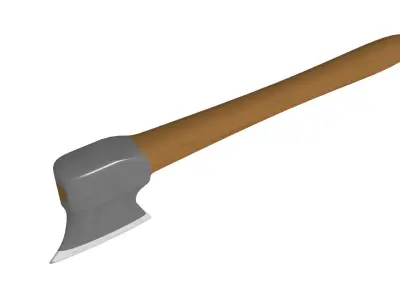 Axe model 3D model buy