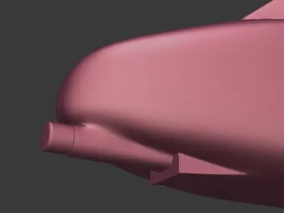 A-10 Thunderbolt II 3D print model