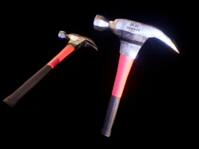 Hammer JFG Free low-poly 3D model