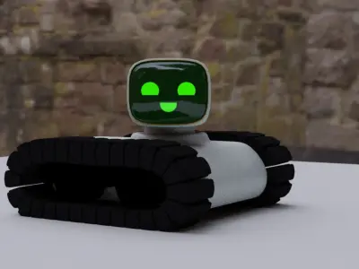 lil robot 3D model