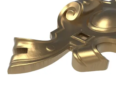 decorative pattern ready for 3D printing 3D model 81