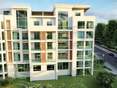 Highrise Building 08 3D model