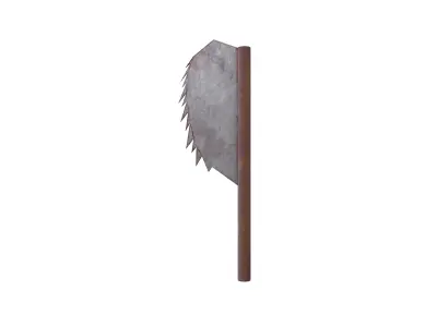 Fantasy Style Axe v1 004 Low-poly 3D model