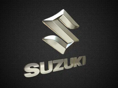 suzuki logo 3D model