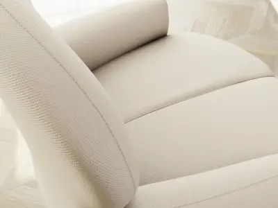 Furniture Accent Chairs Bohemian 011 Low-poly 3D model