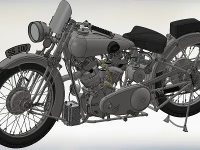 Royal Enfield 3D model