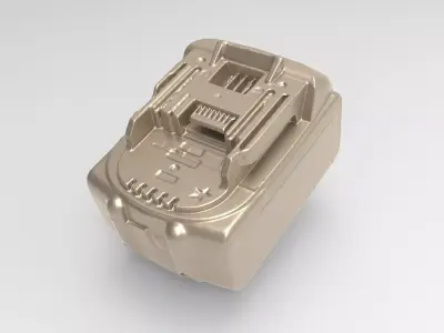 Makita battery 18v 5A 3d scan 3D model