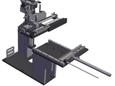 Conveyor assembly machine 3D model