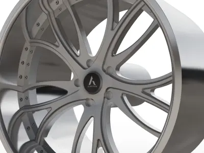 ARTIS BISCAYNE WHEEL 3D MODEL 3D model