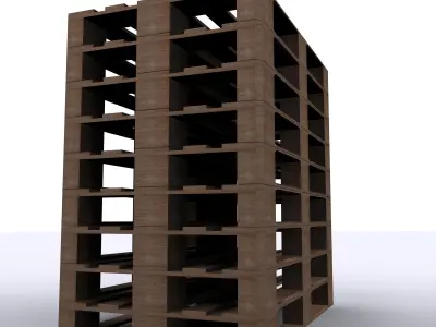 Wood Pallets 3D model