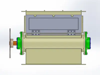 ROTARY AIRLOCK 3D model