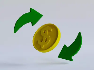 Financial 3d icon Free 3D model