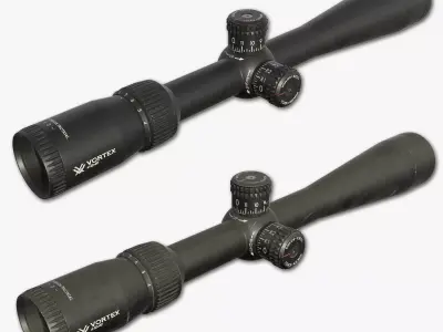 Vortex Optics Diamondback 4-12X40 Riflescope Low-poly 3D model