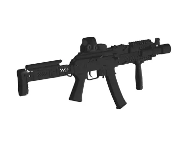 PP-19-01 Vityaz 3D model