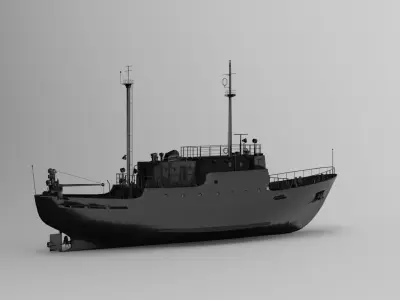 vessel 3D model purchase
