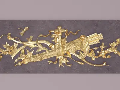 Tableau carving 3D model