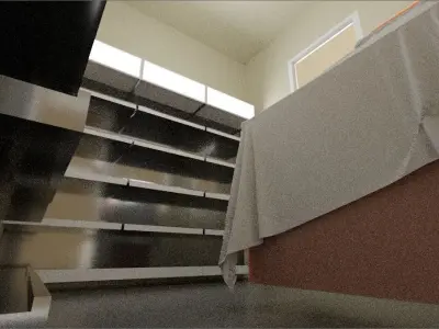 MINI SHOP Free low-poly 3D model