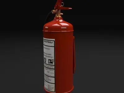 Fire Extinguisher Free 3D model purchase