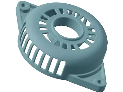 Plastic Alternator Housing Toy 3D model