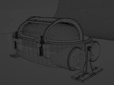 INDUSTRIAL LIGHTS wigan type 3D model