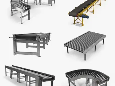 Conveyors Collection 3D model