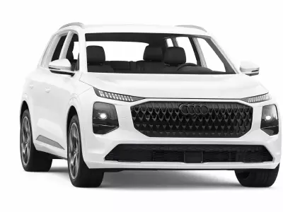Audi Q7 2026 3D Model Premium Full-Size Luxury SUV 3D model