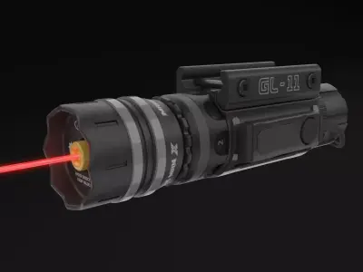 Tactical Laser Sight Type GL-11 3D model