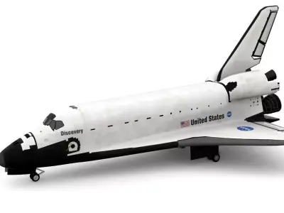 Space Shuttle Discovery 3D model purchase