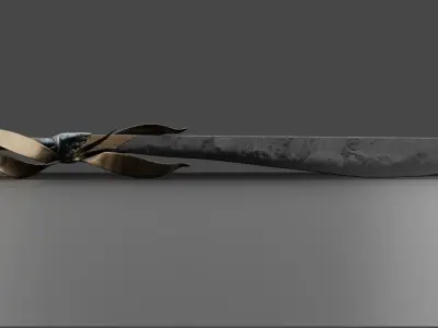 Sword Metal 3D model
