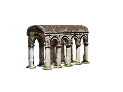 Old World Structure Artifact 3D model