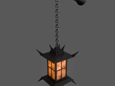 Lantern Flail 3D model