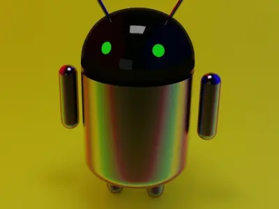 android model with eyes Free 3D model
