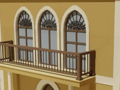 Livan historic building 3D model