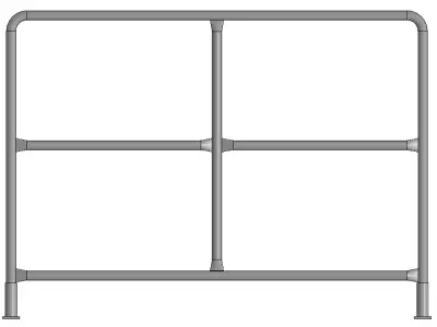 Fence is removable L1000 and L1500 Free 3D model