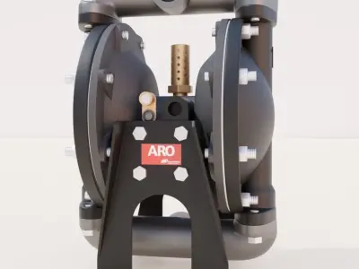 Petroleum pump ARO 650717-C 3D model