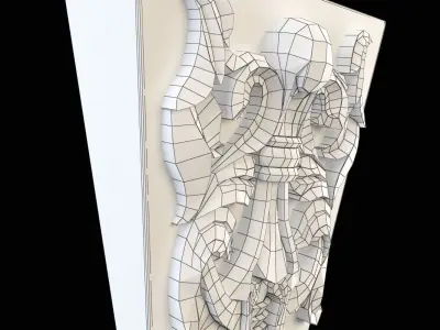 wall pier 3D print model