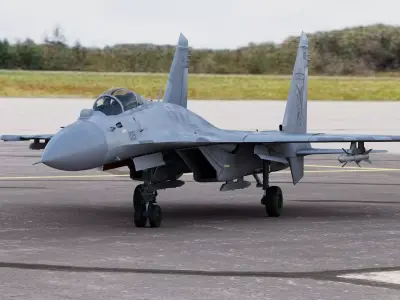 Chinese Shenyang J-15 Feisha or Flying Shark 3D model