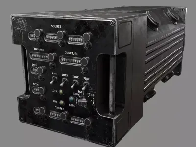 The Device box Free low-poly 3D model