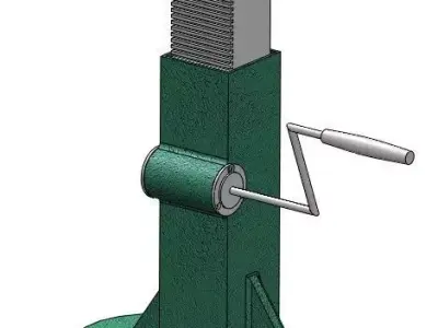 Screw Jack  3D model