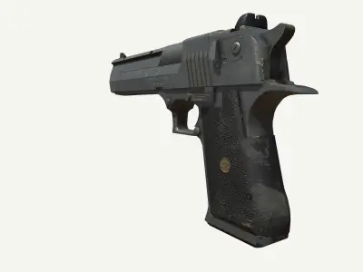 Desert Eagle Free low-poly 3D model