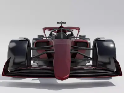 Formula 1 2025 Car  Free 3D model