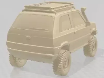 Seat Panda Radical Off Road Printable Car 3D print model
