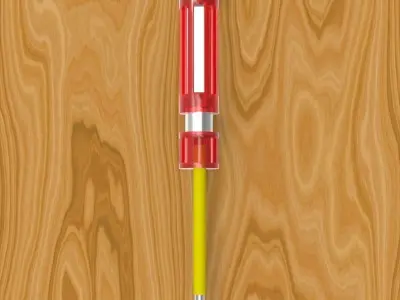 Screwdriver 3D model 10